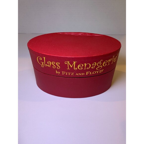 FITZ & FLOYD TEXAS FLAG GLASS MENAGERIE - Picture 2 of 4